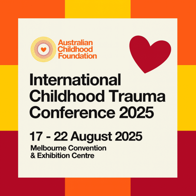 International Childhood Trauma Conference 2025 promotional image