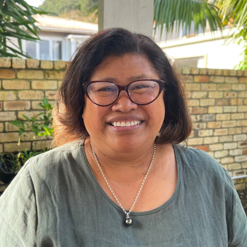 Board member Hilda Fa’asalele biography page. Hilda Fa’asalele is of Samoan descent and has short brown hair and wears glasses.